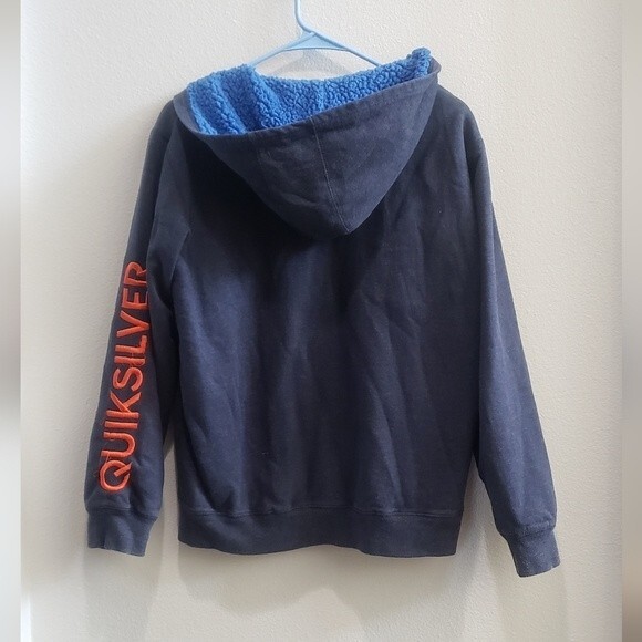 Boys Quick Silver zip up jacket size - Picture 2 of 4